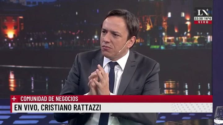 Cristiano Rattazzi: 'El paro de los neumáticos va a ser un poroto'
