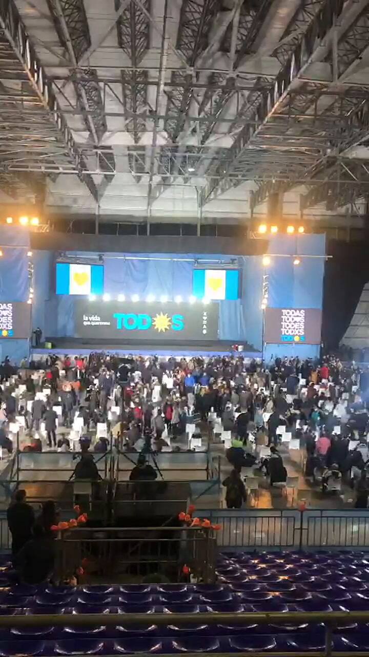 El cierre de campaña del Frente de Todos