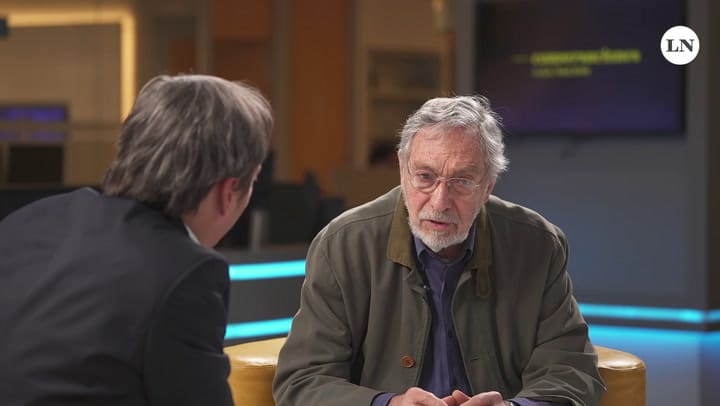 Luis Brandoni en Conversaciones con LA NACION