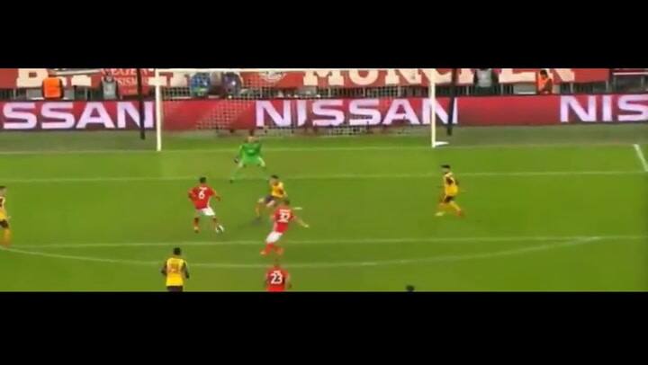 El gol de Thomas Müller para Munich