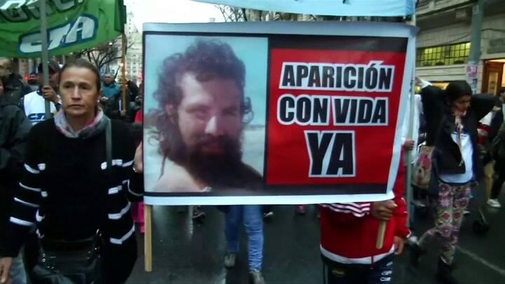 Masiva marcha en Plaza de Mayo para reclamar la aparición de Santiago Maldonado - Fuente: Reuters