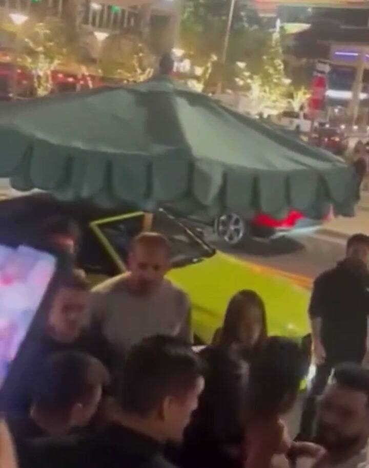 Lionel Messi y Antonela Roccuzzo salen de un lujoso restaurante en Miami