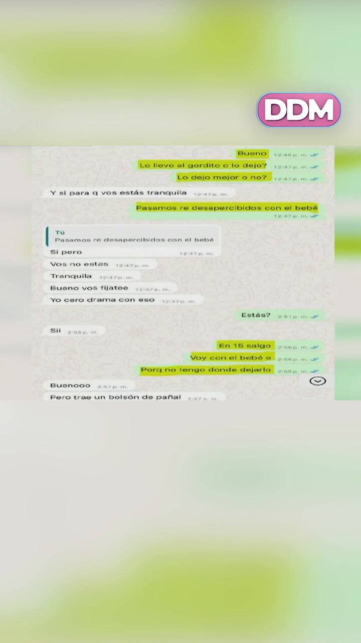 Se filtraron audios y chats de Morena Rial que la complican en la causa