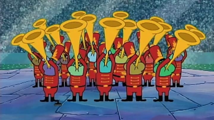 El final original con la versión de 'Sweet Victory'