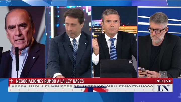 Ahora Habla El Ministro Del Interior, Guillermo Francos