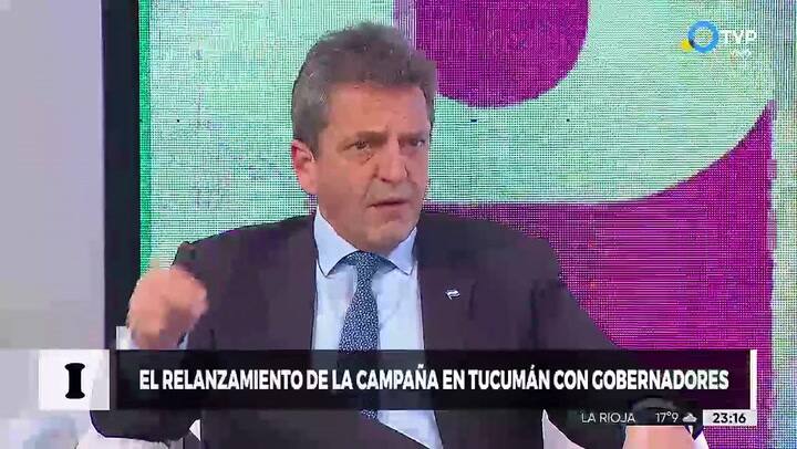 Sergio Massa, sobre las últimas medidas económicas