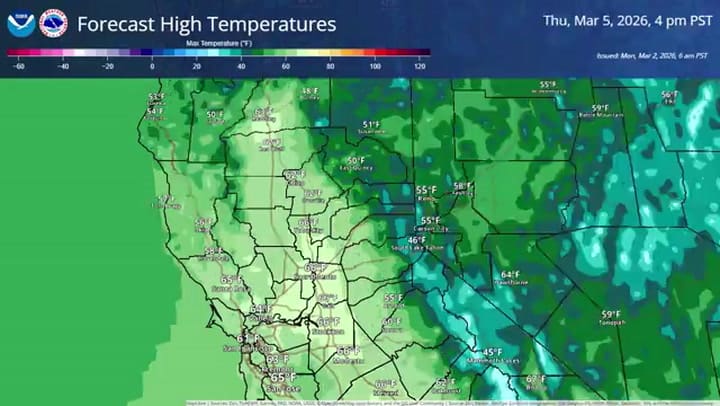 Se esperan temperaturas máximas cercanas a lo normal durante la semana
