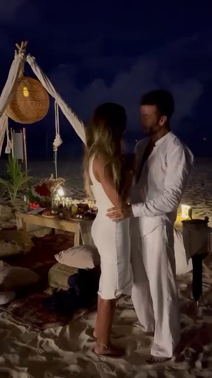 Así anunció Cinthia Fernández su compromiso con Roberto Castillo