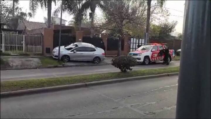 El ladrón que cayó en la trampa
