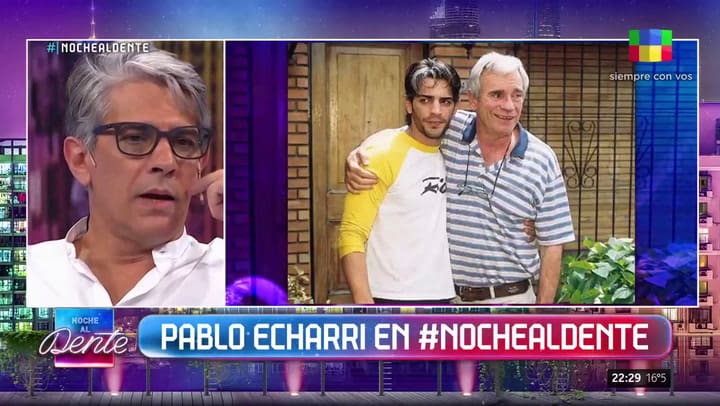Pablo Echarri recordó cuando su papá estuvo una semana secuestrado y reveló cómo sobrellevó la experiencia