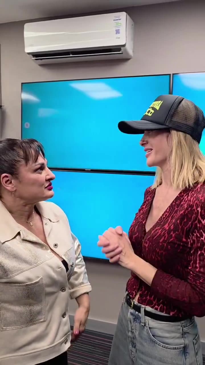 El encuentro entre Julieta Prandi y "Locomotora" Oliveras