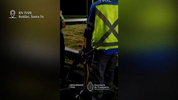 Alcoholemia positiva en Roldán, provincia de Santa Fe