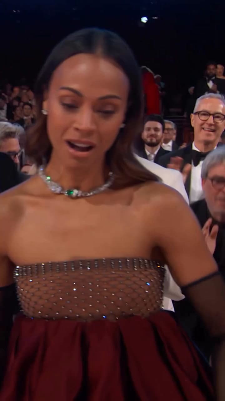 El emotivo discurso de Zoe Saldaña en los Oscar