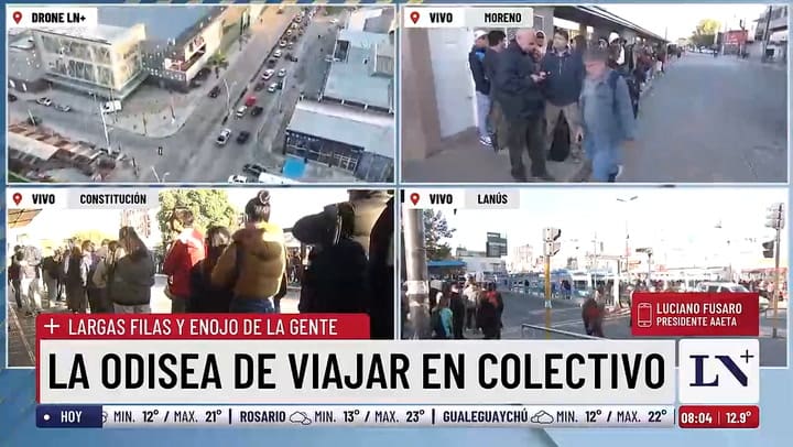 Las empresas de los colectivos se reunen hoy con el Gobierno