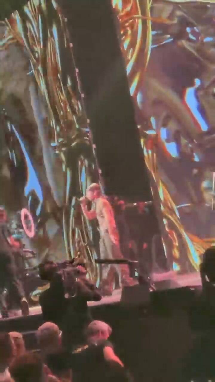 Trueno y Victor Heredia cantaron juntos 'Tierra Santa'