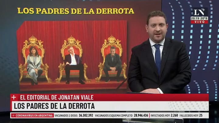 Los padres de la derrota. El editorial de Jonatan Viale.