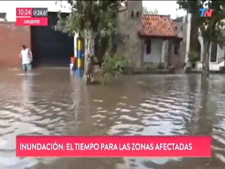 Las zonas afectadas por las inundaciones
