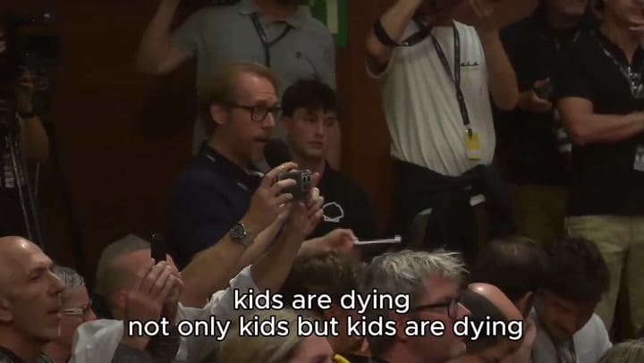 Jennifer Lawrence sobre la guerra de Gaza