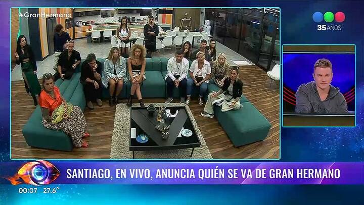 Santiago del Moro confirmo que todos los participantes de Gran Hermano van a placa