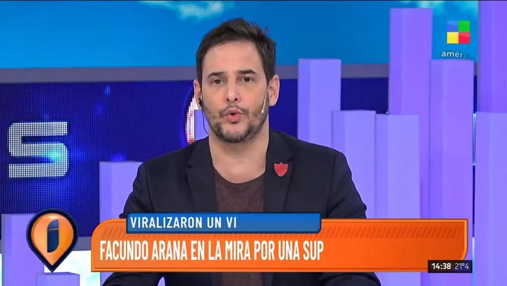 Facundo Arana en la mira por una supuesta fiesta clandestina en su bar