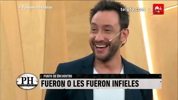 Luciano Pereyra contó que fue y que le fueron infiel - Fuente: Telefé