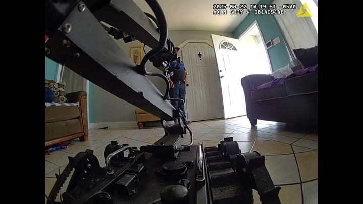 El Departamento de Policía de Kenner desplegó un megaoperativo para la detención del hondureño (Facebook: KennerPolice)