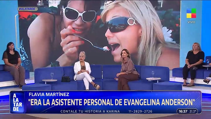 La palabra de Flavia Martínez, la exempleada de Evangelina Anderson