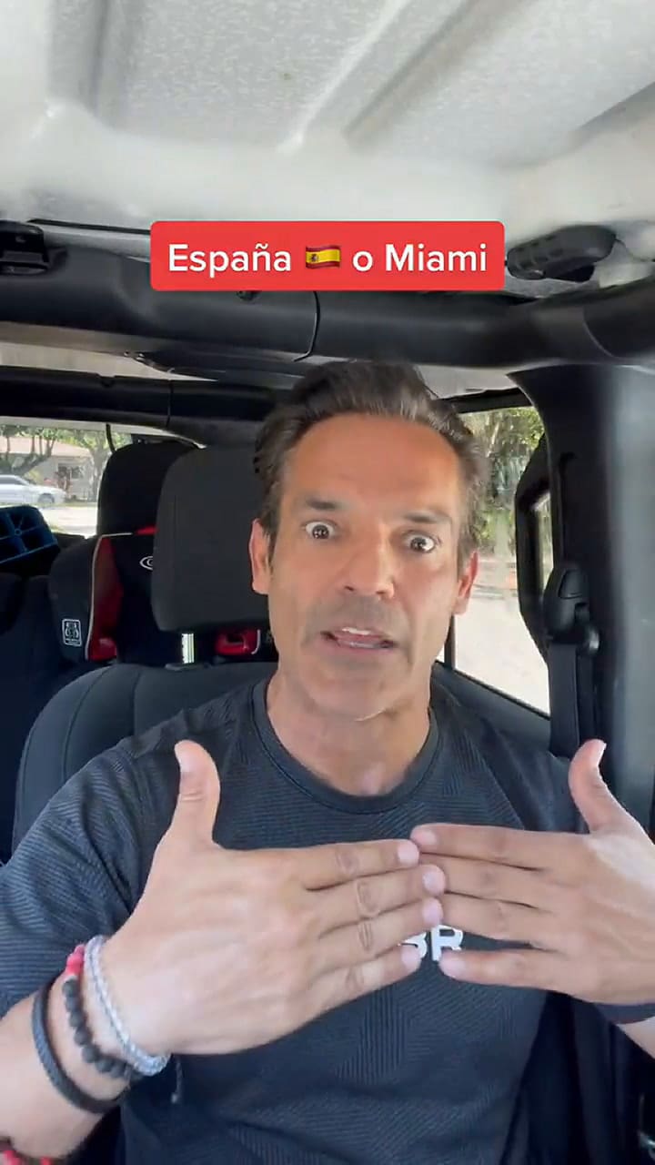 Tiktoker latino habla de su vida en España y Miami