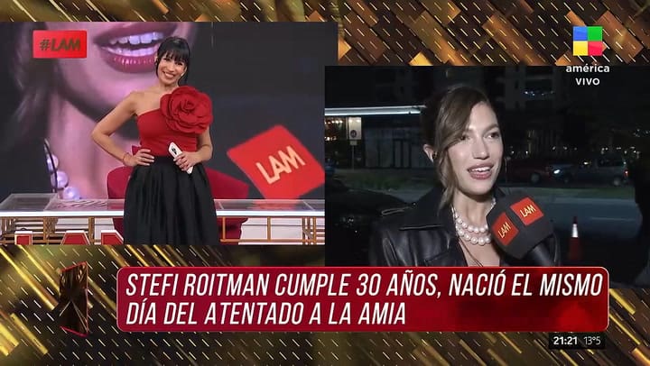 Stefi Roitman sobre su rol como oradora en el acto de la AMIA