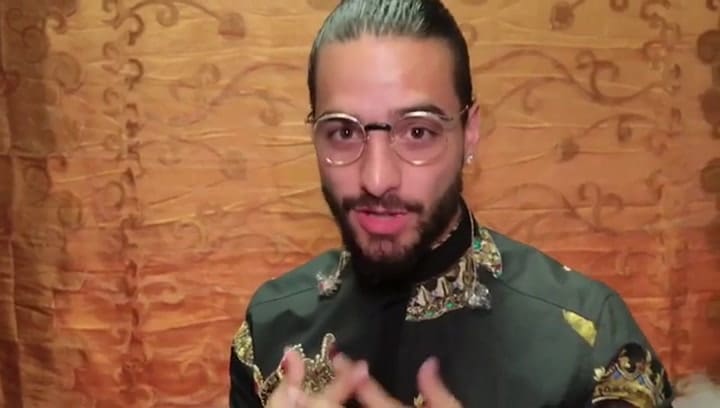 Maluma saluda a Stefi