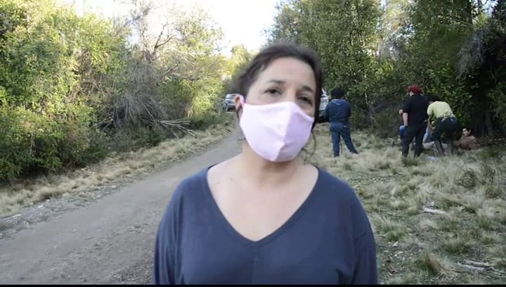 El reclamo por parte de los dueños de las tierras usurpadas