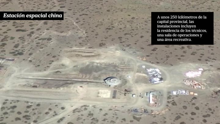 Base china en Neuquén desde Google Earth