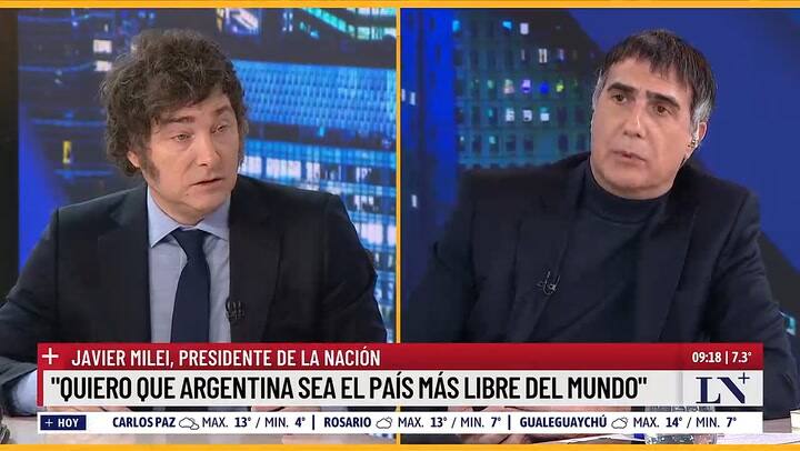 Milei, sobre el Gobierno anterior: "Se patinaron cerca de US$ 90 mil millones en el ultimo ano"