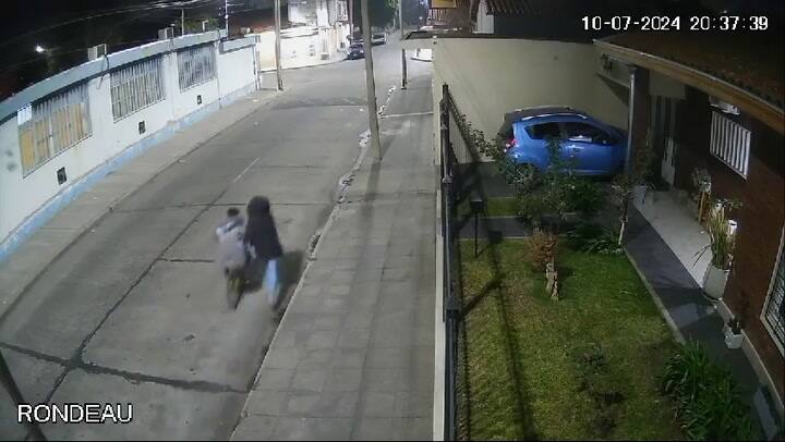 Wilde: así escapaban la madre con su hijo en medio de la balacera que hiró al menor