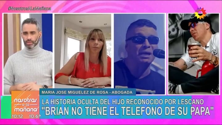 Angélica, la madre de Brian, habló de la relación entre su hijo y su papá Pablo Lescano