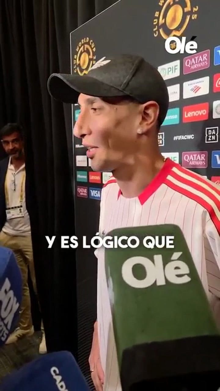 Ángel Di María respondió si pidió disculpas o no al hincha de Boca