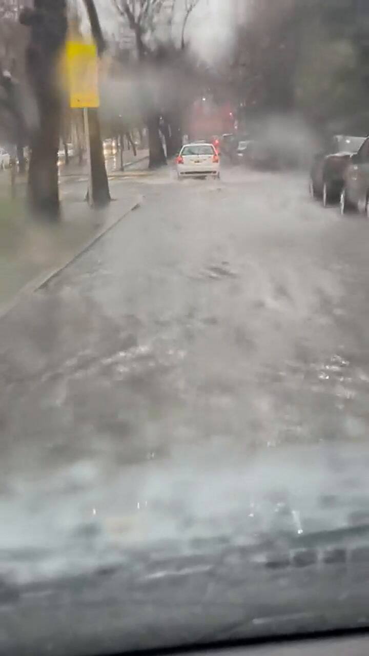 Así muestran los vecinos de La Plata la inundación