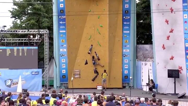 El video conmemorativo de la Federación Olímpica Internacional de Escalada a la joven deportista