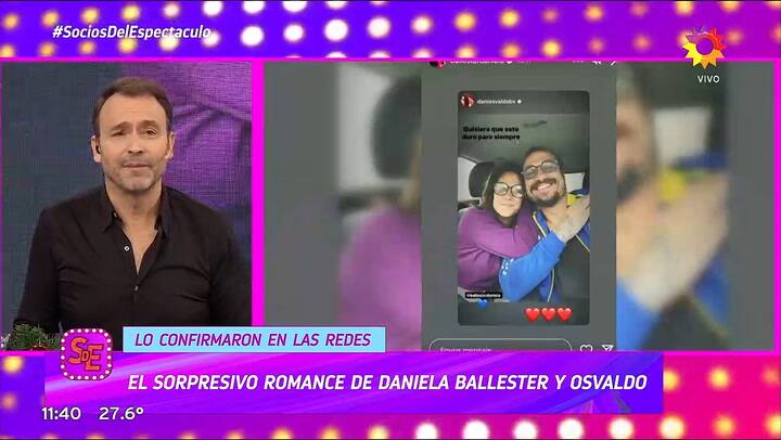 Daniela Ballester esquivo la pregunta sobre su relacion con Daniel Osvaldo y Paula Varela fue tajante