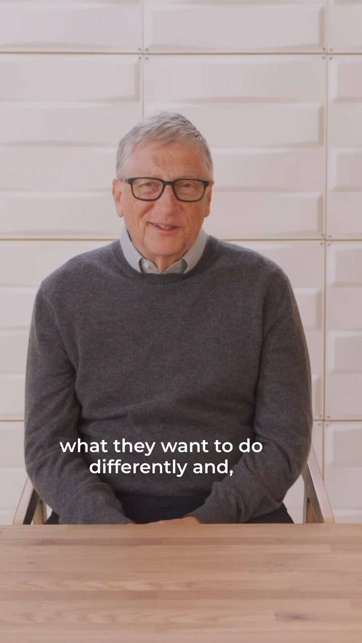 Bill Gates comparte cómo se siente de ser abuelo