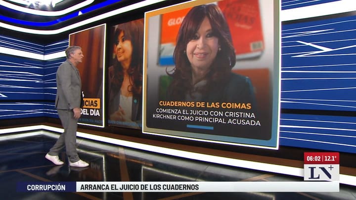 Comienza el juicio de los cuadernos de las coimas