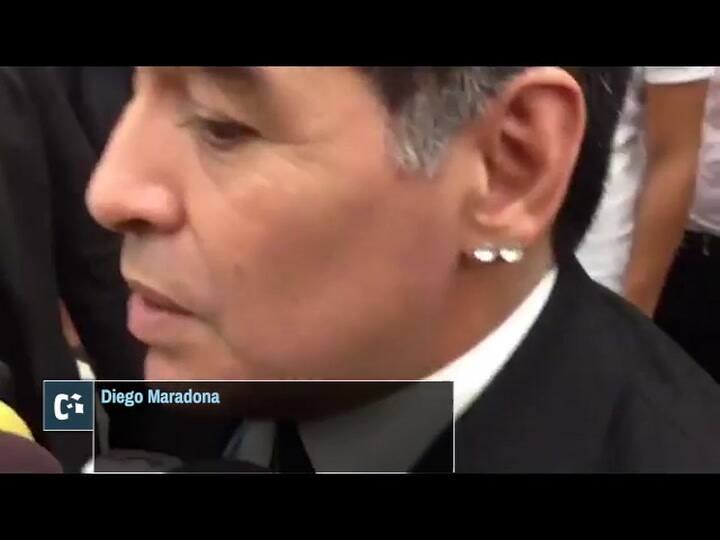 El Papa recibió a Diego Maradona