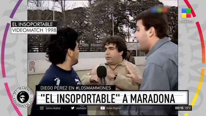 Diego Pérez sobre el gesto de Diego Armando Maradona con su padre - Fuente: América TV