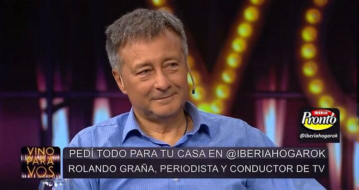 Rolando Graña se emocionó por un enternecedor mensaje de su actual mujer - Fuente: Canal KZO