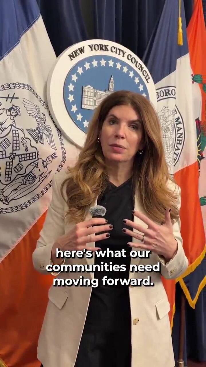 Julie Menin destacó las prioridades para Nueva York en la sesión