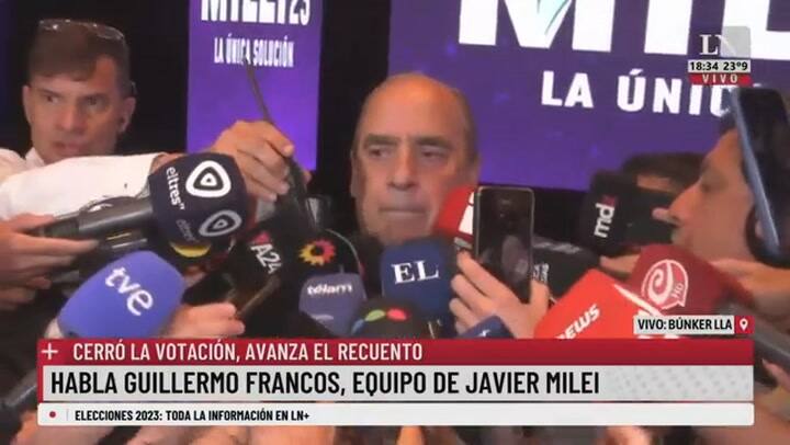 Guillermo Francos Nadie Piensa Ganar En Primera Vuelta