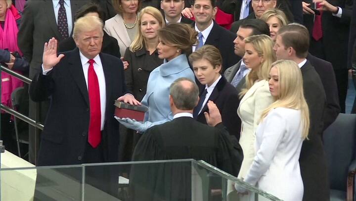 La jura de Donald Trump como Presidente de Estados Unidos