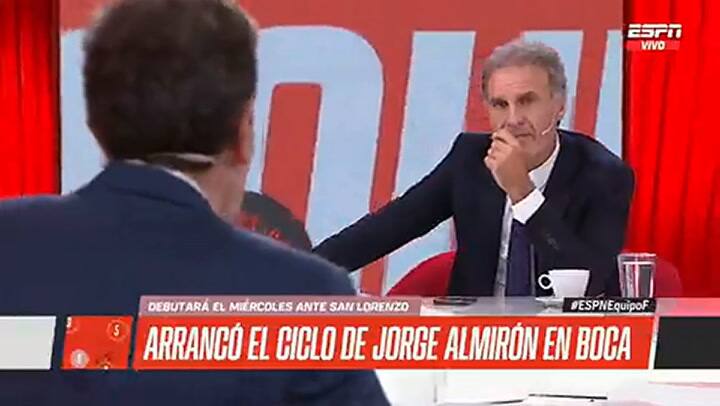 Oscar Ruggeri ponderó a Jorge Almirón tras su llegada a Boca: “Lo vi entrenar”
