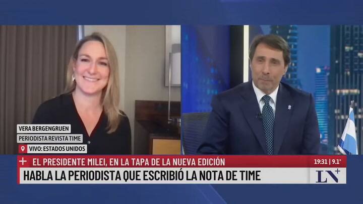 Habla La Periodista Que Escribió La Nota De Time Con La Portada De Milei
