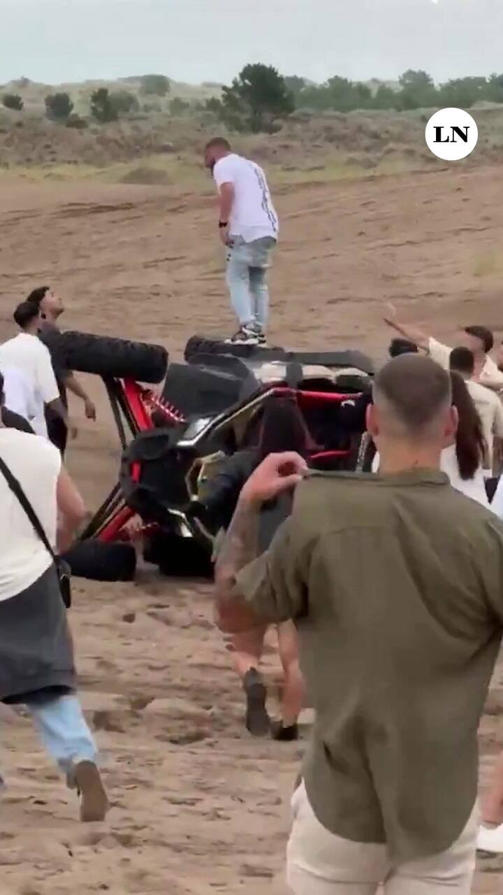 Le pidieron que bajara la música y atropelló a tres personas con un todoterreno en Monte Hermoso